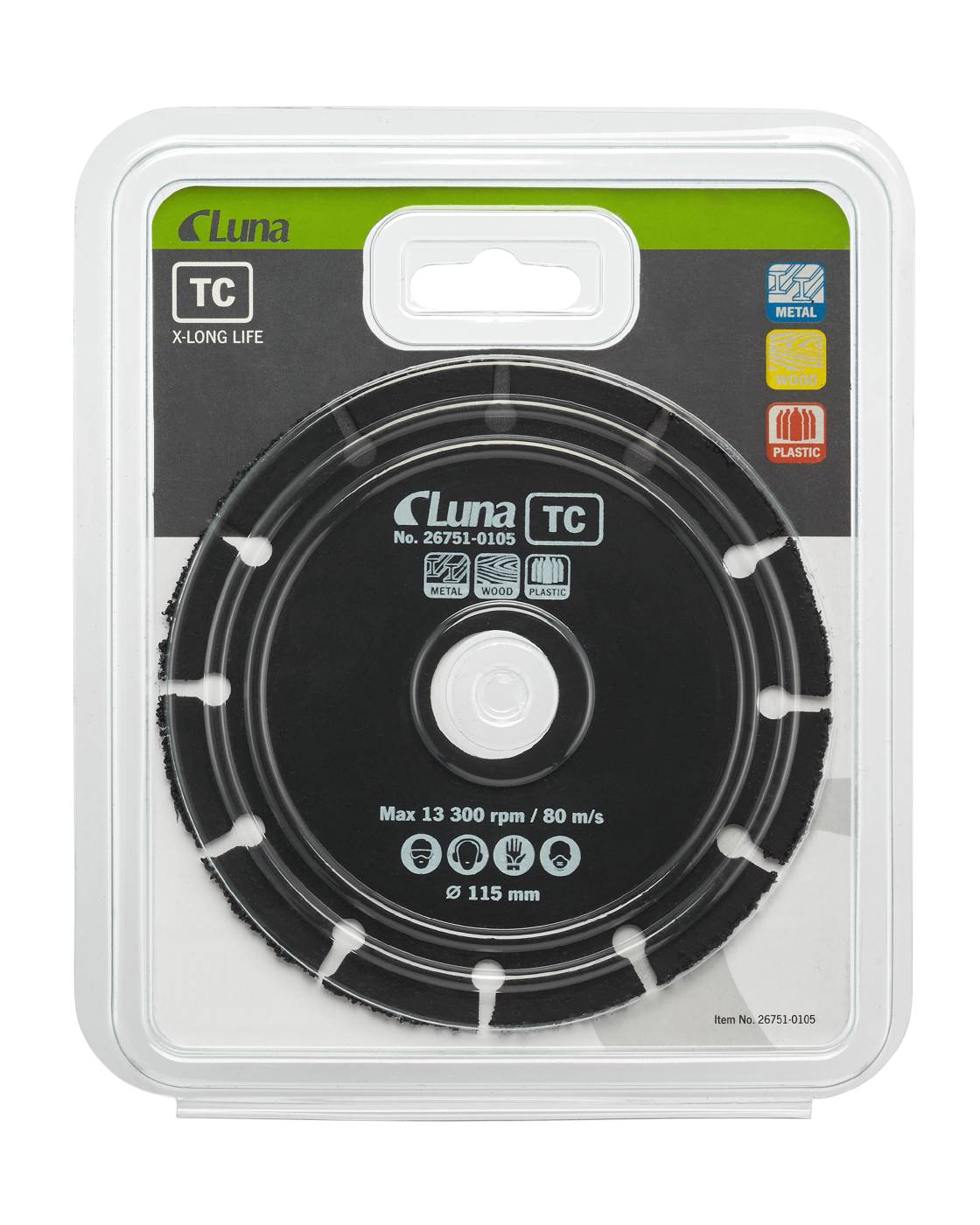 Cut-off wheel multi TC Luna