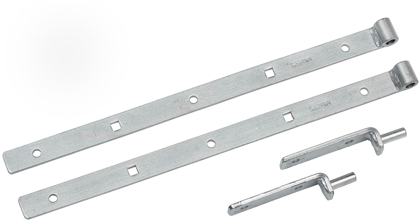 Hook hinge electro galvanized MILLERS