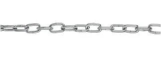Short link chain electro galvanized STRUKTUR