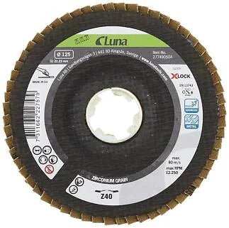 Flap disc Luna X-lock