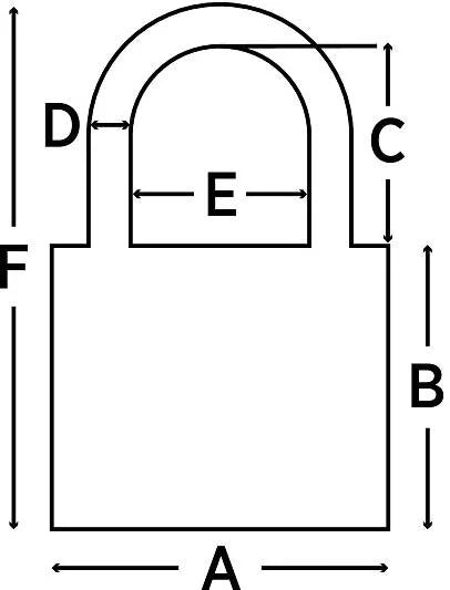 Padlock STRUKTUR Class 4