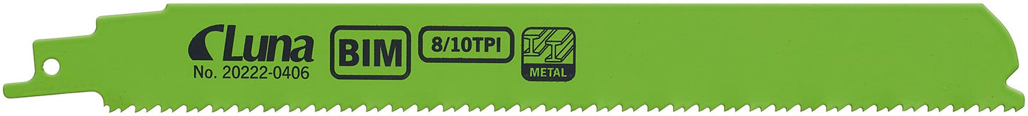 Bi-metal tiger saw blade 8-10T with flexible blade for metal