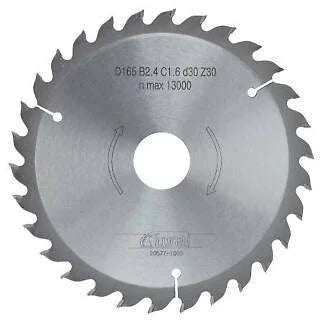 Luna TCT Circular Saw Blade — Standard Thin 165×20mm Z30