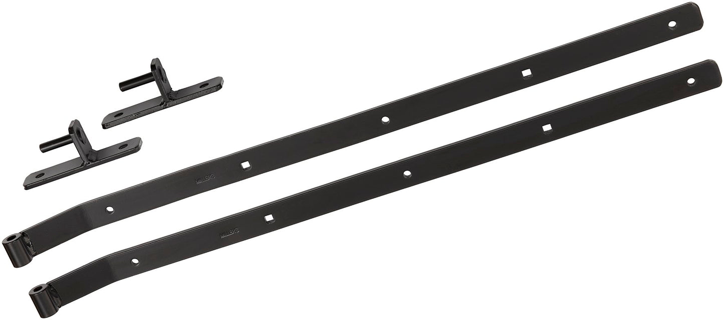 Hook hinge black MILLERS