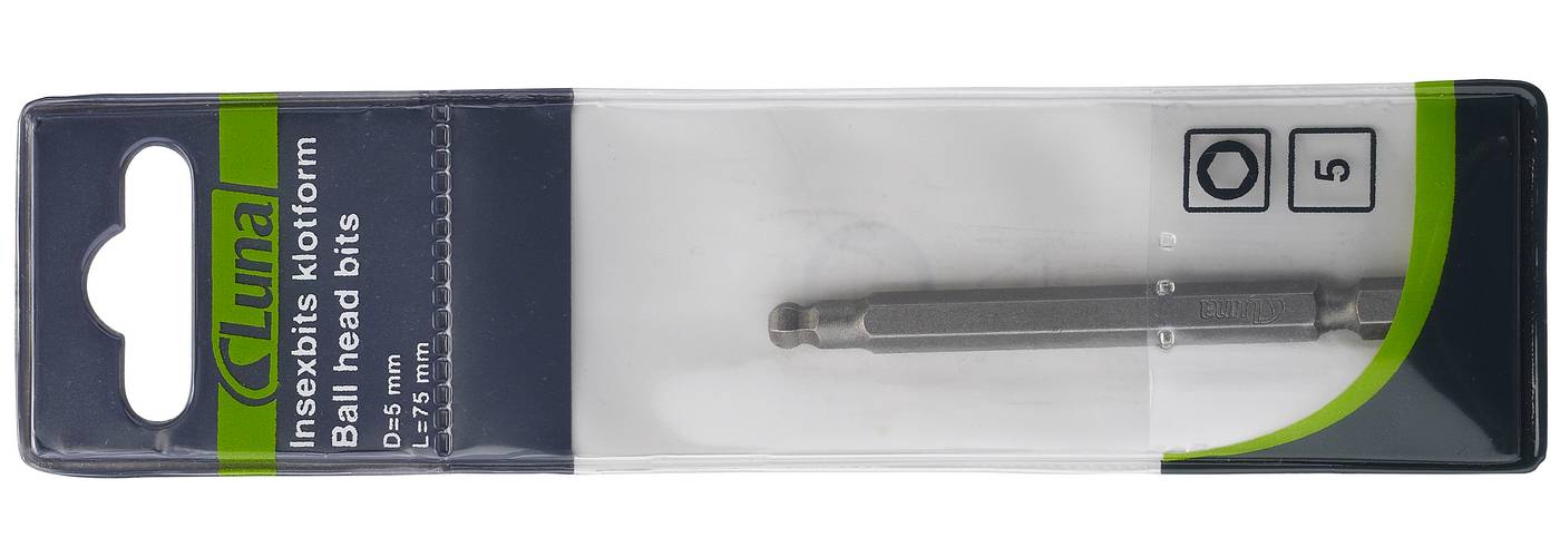 Bits for hexagonal holes ballpoint Luna