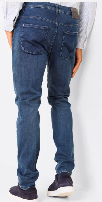 Jeans modell Jean Paul Gaultier Alain deep blau hyper stretch